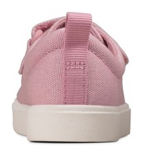 Image of Clarks City Bright Toddler Shoes | Pink Canvas