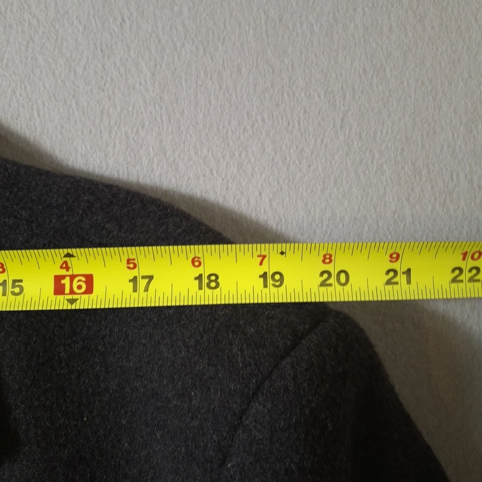 Gabardina Silver Cloud para hombre 42R negra mezcla de lana y cachemir tejida en Italia Foto 4 de 4