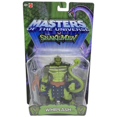 Masters of the Universe 200x Snakemen Whiplash Action Figure 2003 Mattel New
