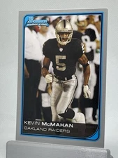 2006 TOPPS BOWMAN ROOKIE Football Card #200 Kevin McMahan