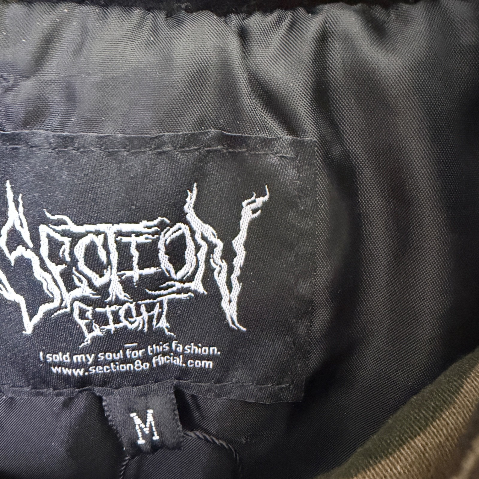 Section Eight Bomber Jacket Medium Multi Camo Ful… - image 7