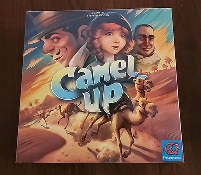 Camel Up Board Game. Strategy Dice Game. Family Fun 3-8 Players. Ages 8+ SEALED!