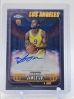 BRONNY JAMES JR. 2024-25 TOPPS CHROME ROOKIE AUTOGRAPH LAKERS RC AUTO Q2277