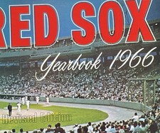 1966 Boston Red Sox Yearbook Revised Ed. Conigliaro/Yastrzemski/Ted Williams⚾️