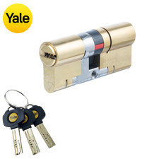 Yale uPVC Door Lock Platinum TS007 3* Star Euro Cylinder Anti Snap bump  Key/Key