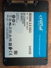 Crucial By Micron BX500 2.5 SSD 240gb Sata 6gbs 