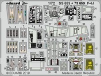 Eduard Accessories SS659 1:72 - F-4J For Academy - Neu