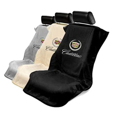 Seat Armour Cloth Seat Cover Towel fit for Cadillac - Cadillac Logo