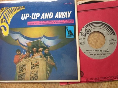 EP.  Up Up & Away (FIFTH DIMENSION) One Less Bell (7 )