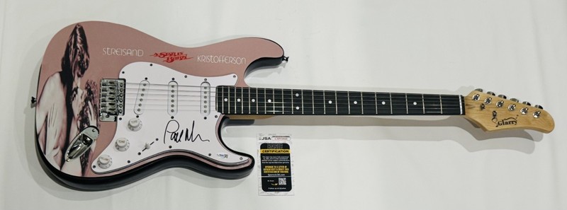 PAUL WILLIAMS SIGNED CUSTOM A STAR IS BORN ELECTRIC GUITAR JSA COA