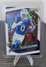 2025 Panini Prizm - Keon Coleman Rookie #275 White Disco 