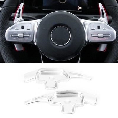2x Steering Wheel Gear Paddle Shift Extension Fit For Mercedes Benz GLC X205 SET
