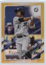 2021 Topps NPB Nippon Professional Baseball Gold Rainbow Foil Takashi Ogino 0y59