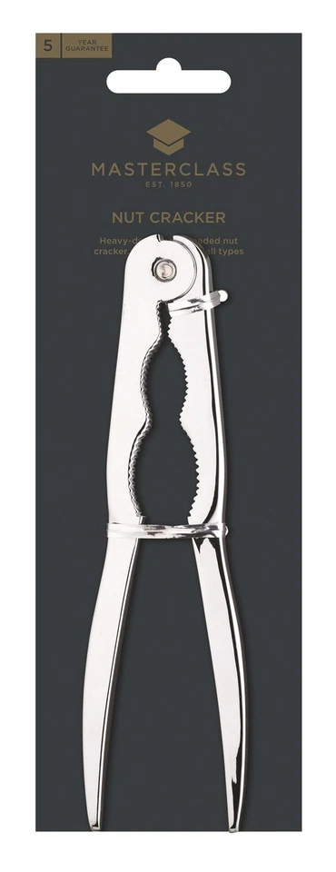 MasterClass Deluxe Stainless Steel Nut Cracker with Spring Load Mechanism - Image 4 of 4