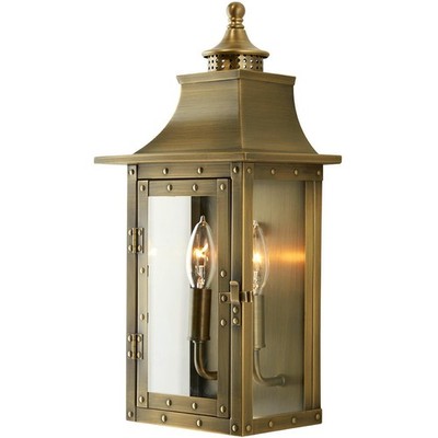 Acclaim Lighting 8302AB St. Charles Outdoor Wall Light Aged Brass