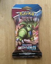 pokemon sword & shield battle styles sleeved booster pack Shield: The two new styles introduce new battle mechanics to the Pokmon TCG Battle Styles Sleeved Booster |