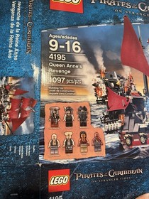 LEGO Pirates of the Caribbean: Queen Anne's Revenge 4195 Empty Box *BOX ONLY*