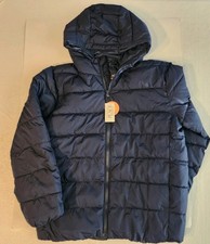 NWT Children's Place Boys Puffer Jacket Hooded Lightweight Black Size 10/12