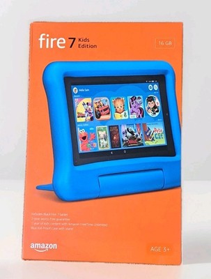 NEW Amazon Fire 7 Kids Edition 16 GB Ages 3+ 841667160801| eBay