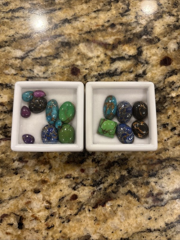 Lose Multi Turquoise Stones Variety Pack Lot