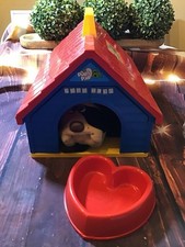 Vintage 1986 Tonka Pound Puppies Pup Pad Toy Doghouse Playset