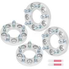 1" 5x4.5 to 5x110 Wheel Spacers Adapters Lug Centric 12x1.5 74mm IS250 06-15Set4