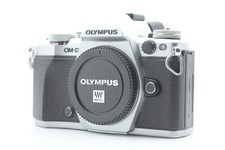 Olympus E-M5 II Camera Body Silver Used Good Condition SN BFKA37784 Clicks 6,372