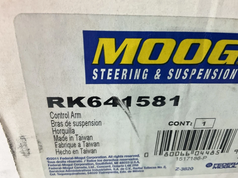 Moog RK641581 передний правый нижний рычаг управления для 2007-2012 Hyundai Elantra - Изображение 3 из 3