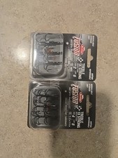 Berkley Fusion19 Treble 1x Strong Fishing Hook 6pk Size 1  And Size 4 8pk