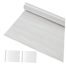 Exhaust Heat Shield Automotive, Embossed Aluminum Heat Shield Kit 16" x 39"