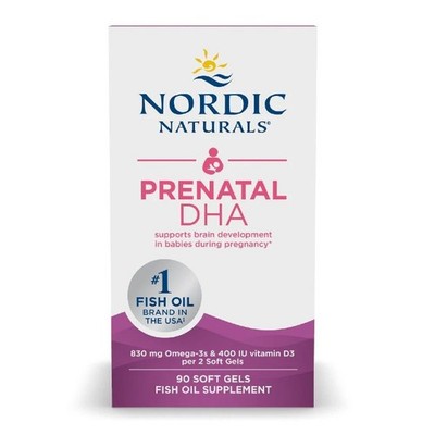Prenatal DHA 90 Weichkapseln Nordic Naturals