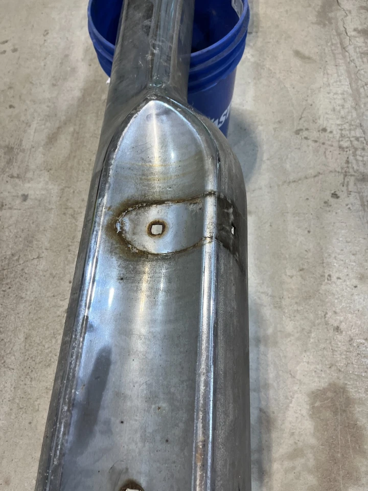 58 Edsel Ranger Pacer 1958 parachoques trasero cromo núcleo proyecto citación usado fabricante original oe Foto 4 de 4