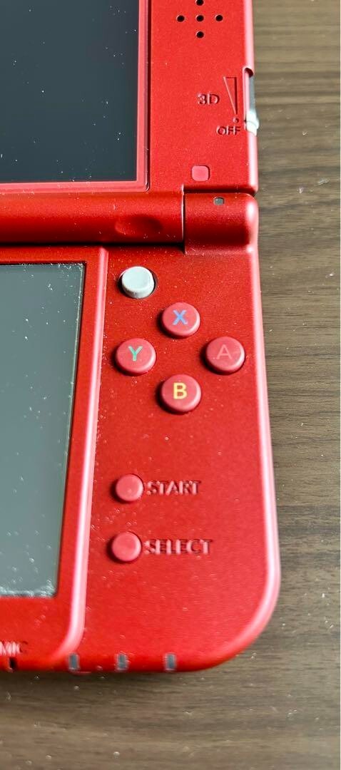 New Nintendo 3DS XL LL Metallic Red Console Stylus Working New Nintendo 3DS XL LL Metallic Red Console Stylus Working