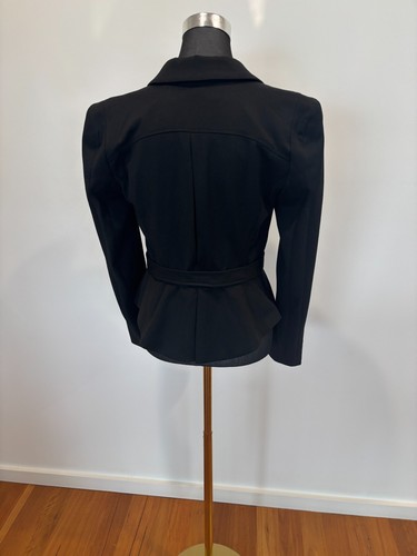 GUESS BLACK SHORT JACKET SIZE M - Picture 4 of 6