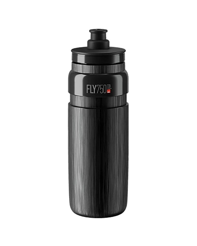 Elite Borraccia Fly Tex 750ml, Nero