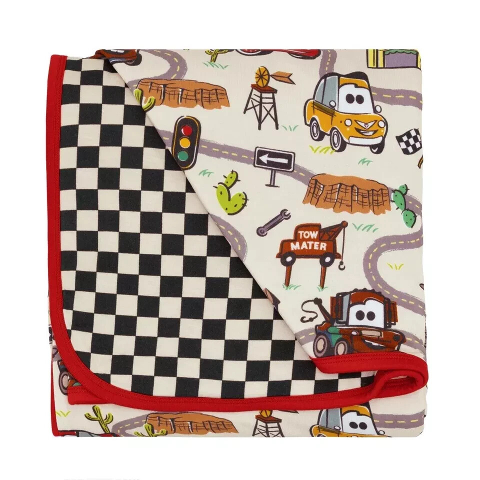 Little Sleepies Cars Disney Pixar Radiator Springs Large Cloud Blanket