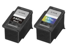Refilled Ink For Canon PG 540 XL Black + CL 541 XL Colour Cartridges MG3250 ON