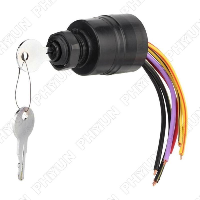 MERCURY OEM KEY SWITCH WITH CHOKE 3 POSITION 6 WIRE CONNECTOR NON DTS MODELS - 88107A13 - Foto 10