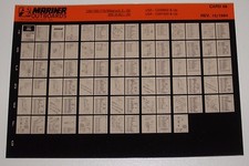 Microfich Parts Catalog Mariner Outboards 135 150 175 Magnum II 200 2.5 L 1994 