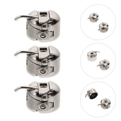 3Pcs Sewing Machine Bobbin Case Thread Organizers and Storage Bobbins