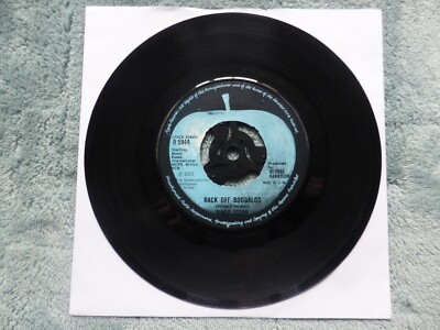RINGO STARR -  BACK OFF BOOGALOO, 1972 EX