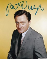ROBERT VAUGHN signed Autogramm 20x25cm MAN FROM UNCLE in Person autograph COA