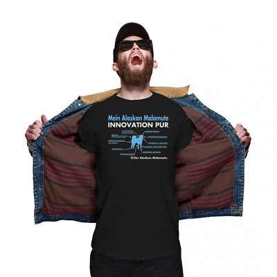 Alaskan Malamute Unisex T-Shirt Innovation Hundemotiv Mally Mal