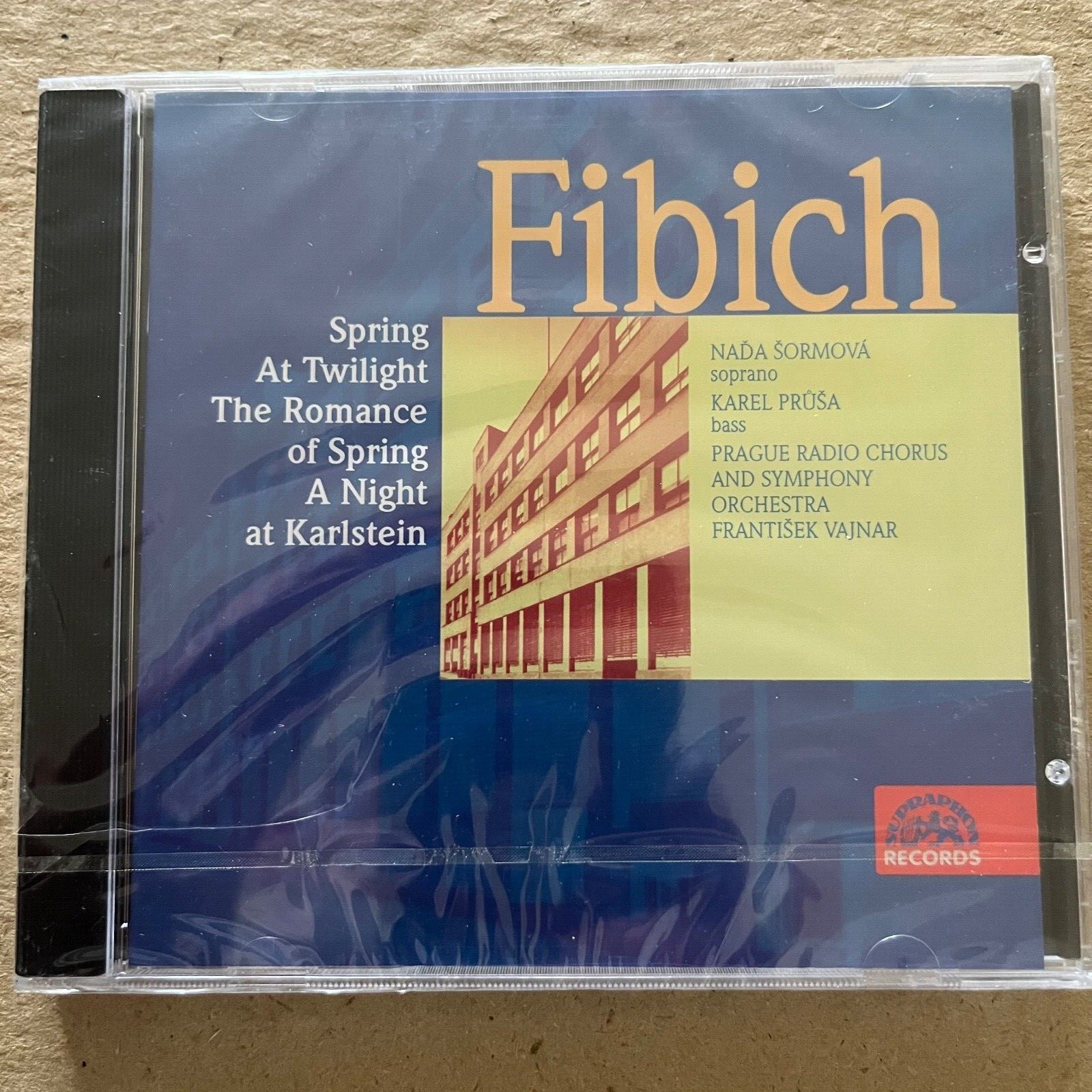 Fibich Vocal & Orchestral Works NEW SEALED CD