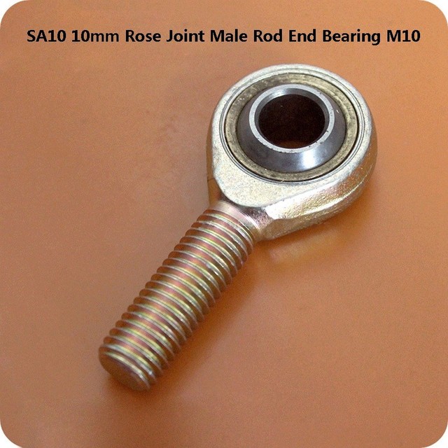 Pos10 10mm Rose Joint Male Rod End Bearing M10 Right Hand RVH for sale