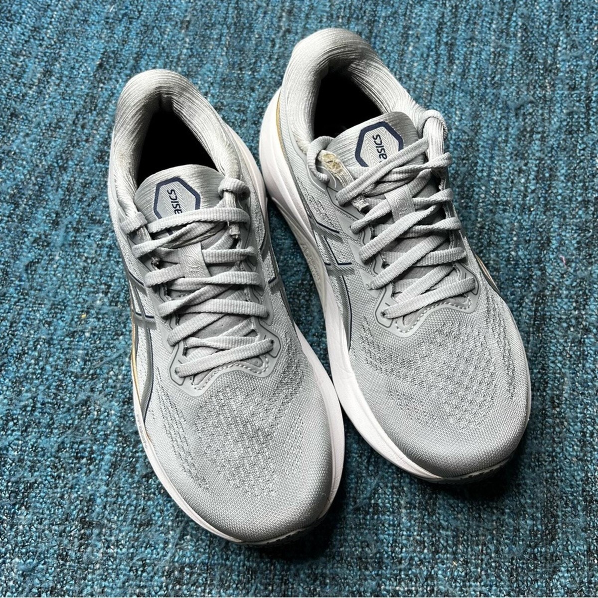 Asics Gel Kayano 30 Running Shoes in Piedmont Grey Steel Grey Gold