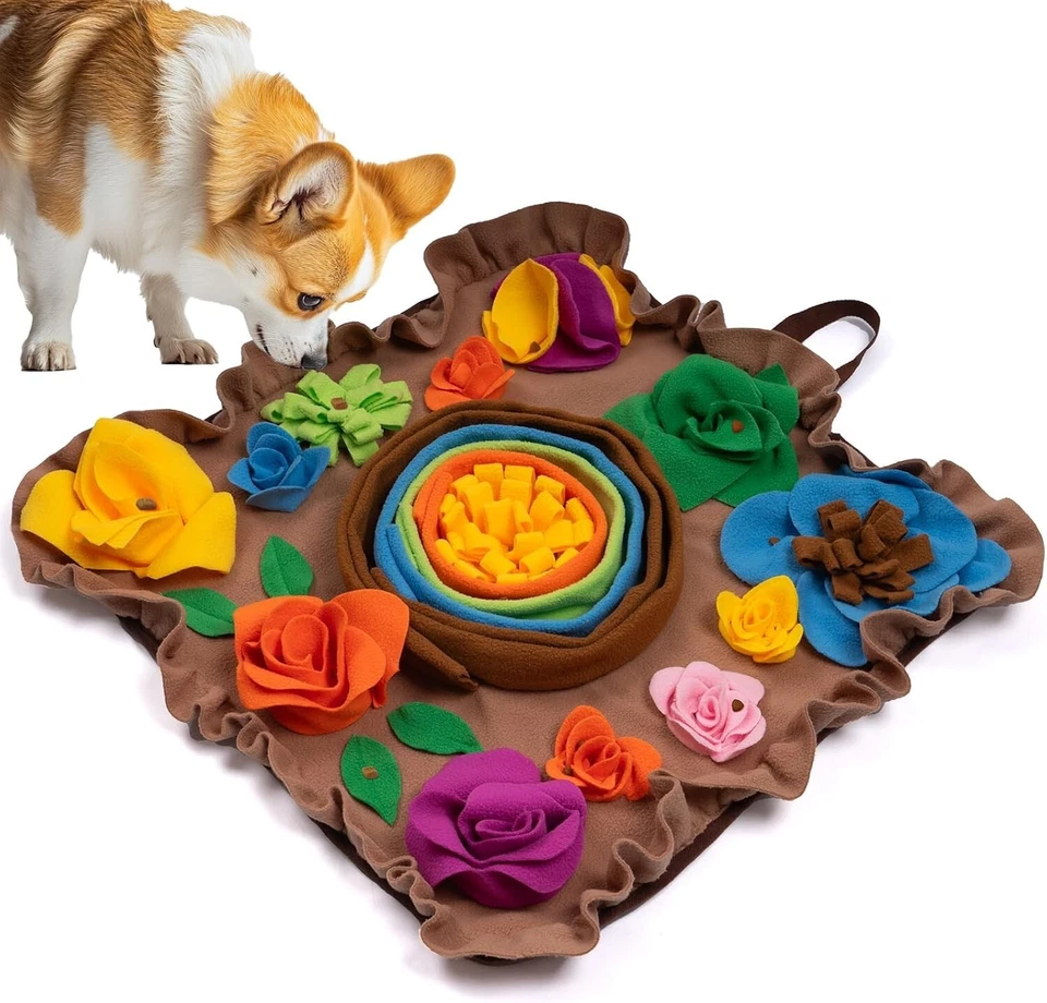 Non-Slip Snuffle Mat - Interactive Puzzle Toy for Dogs & Cats - Machine Washable - Image 3 of 4