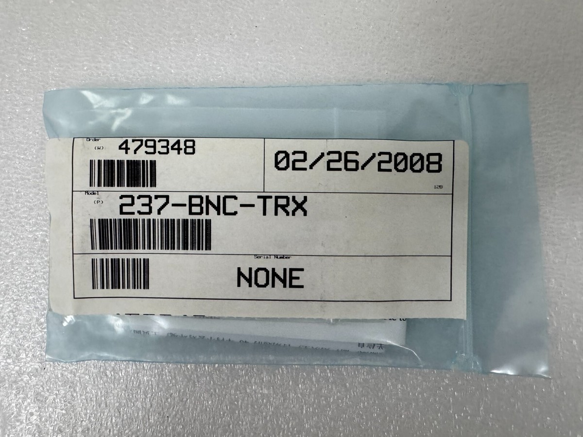 Keithley 237-BNC-TRX Male BNC to 3-Lug Female Triax Adapter | eBay