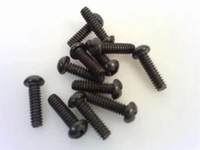 True Custom Shop® Black USA Size 15/32" Pickup or Switch Screws for Fender 12pk