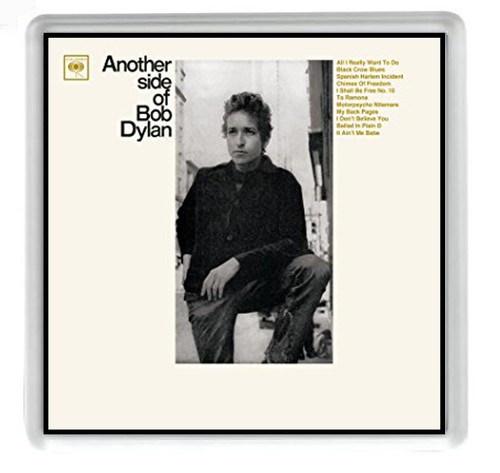 Bob Dylan Set Of 4 Classic Album Cover Reproduction , Acrylic Coaster 100x100mm - Picture 2 of 4